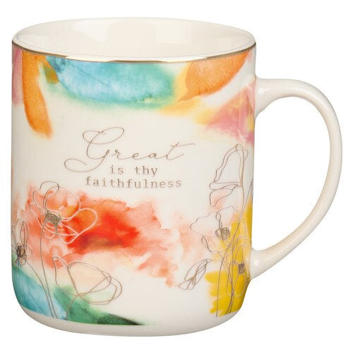 Great Is Thy Faithfulness Ceramic Gift Mug