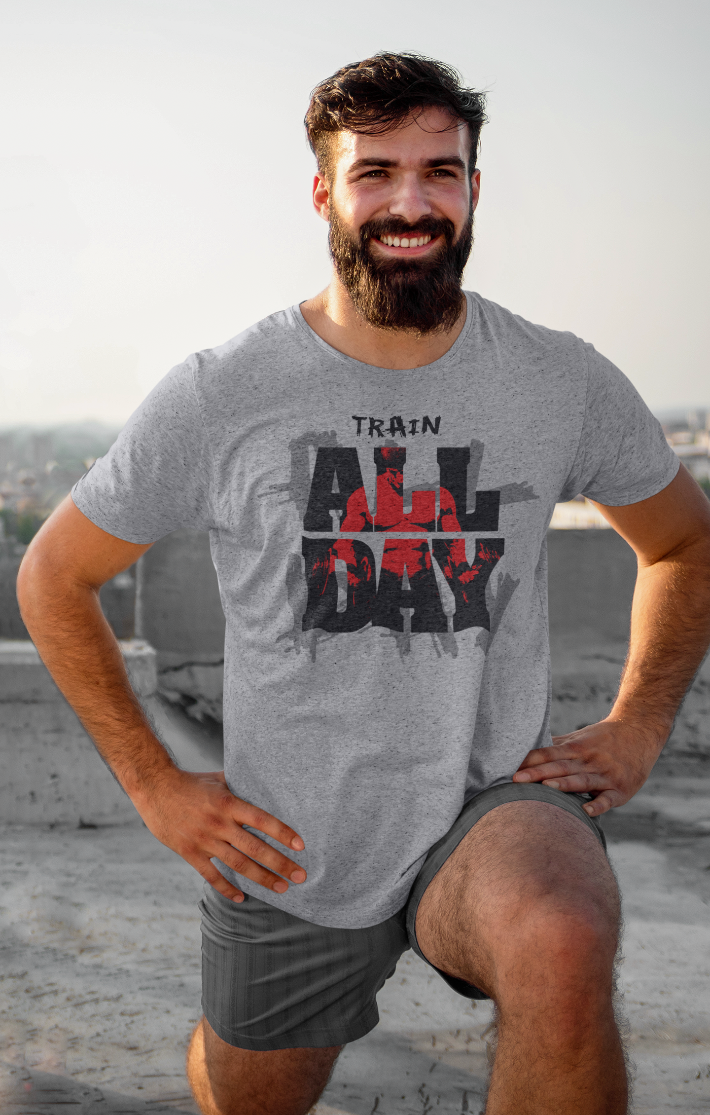 Train All Day Fitness T-shirt