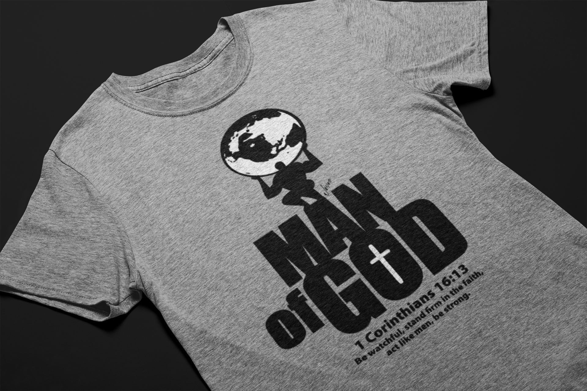 Man of God Christian T-shirt