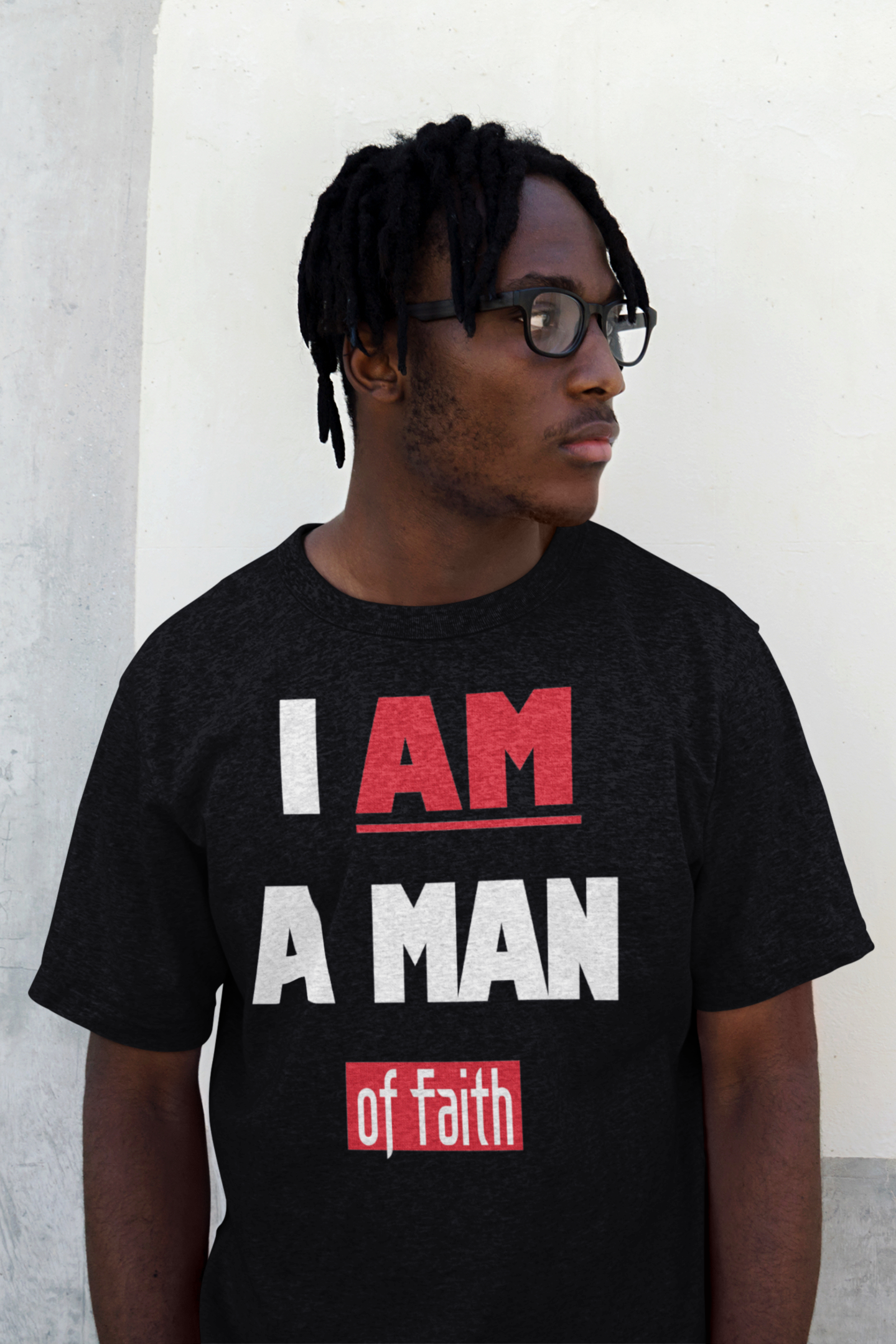 I Am A Man Of Faith Christian T-shirt