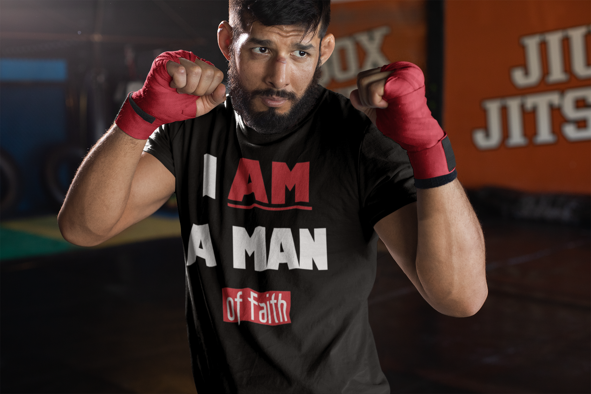 I Am A Man Of Faith Christian T-shirt