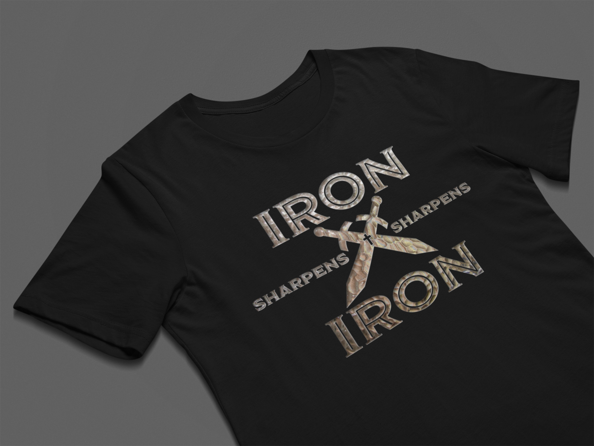 Iron Sharpens Iron Inspirational T-shirt