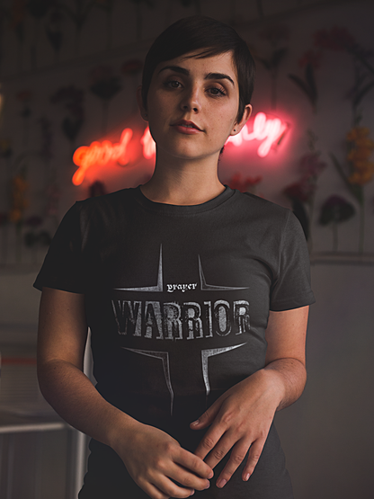 Prayer Warrior Uplifting Christian T-shirt