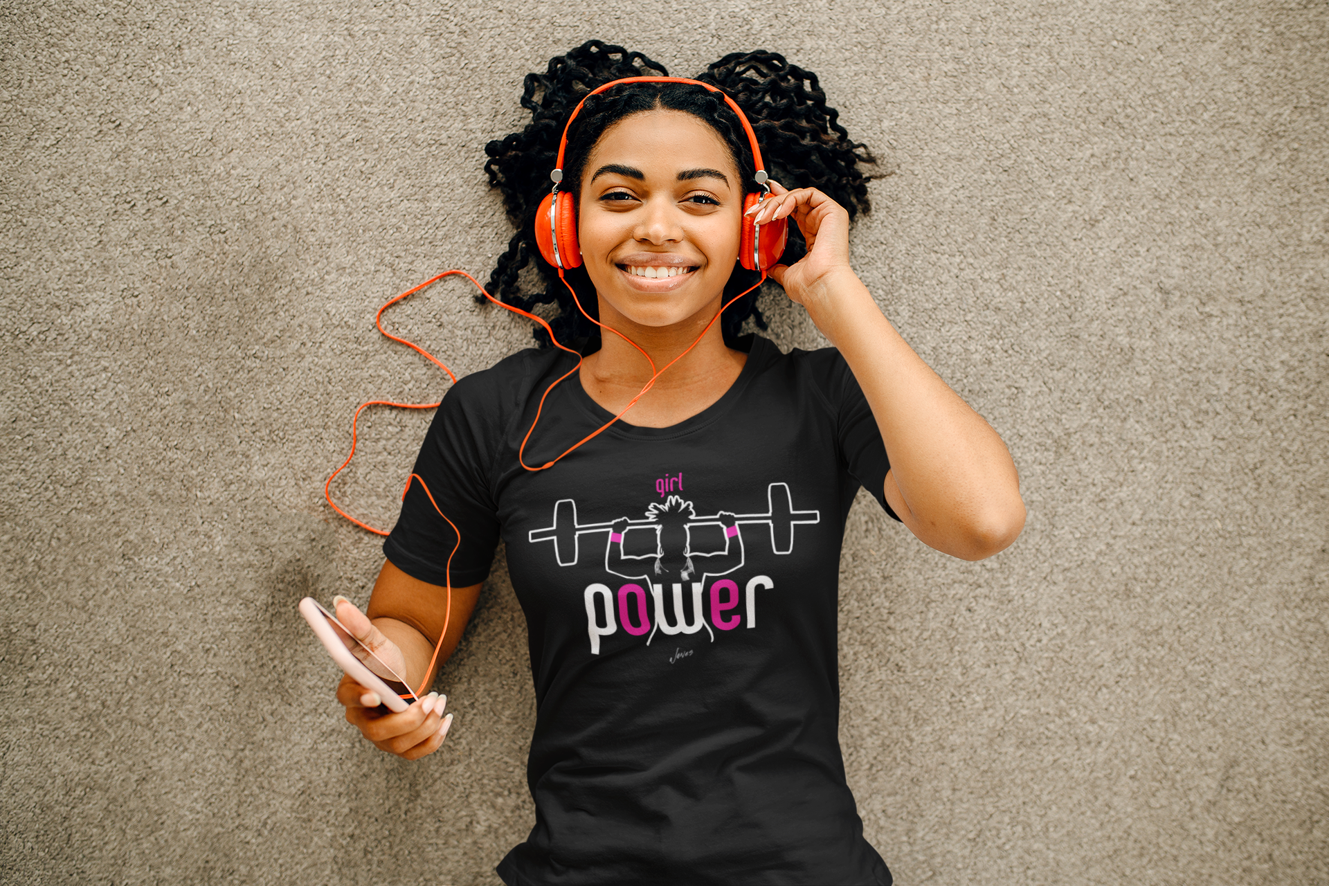 Girl Power Fitness T-shirt