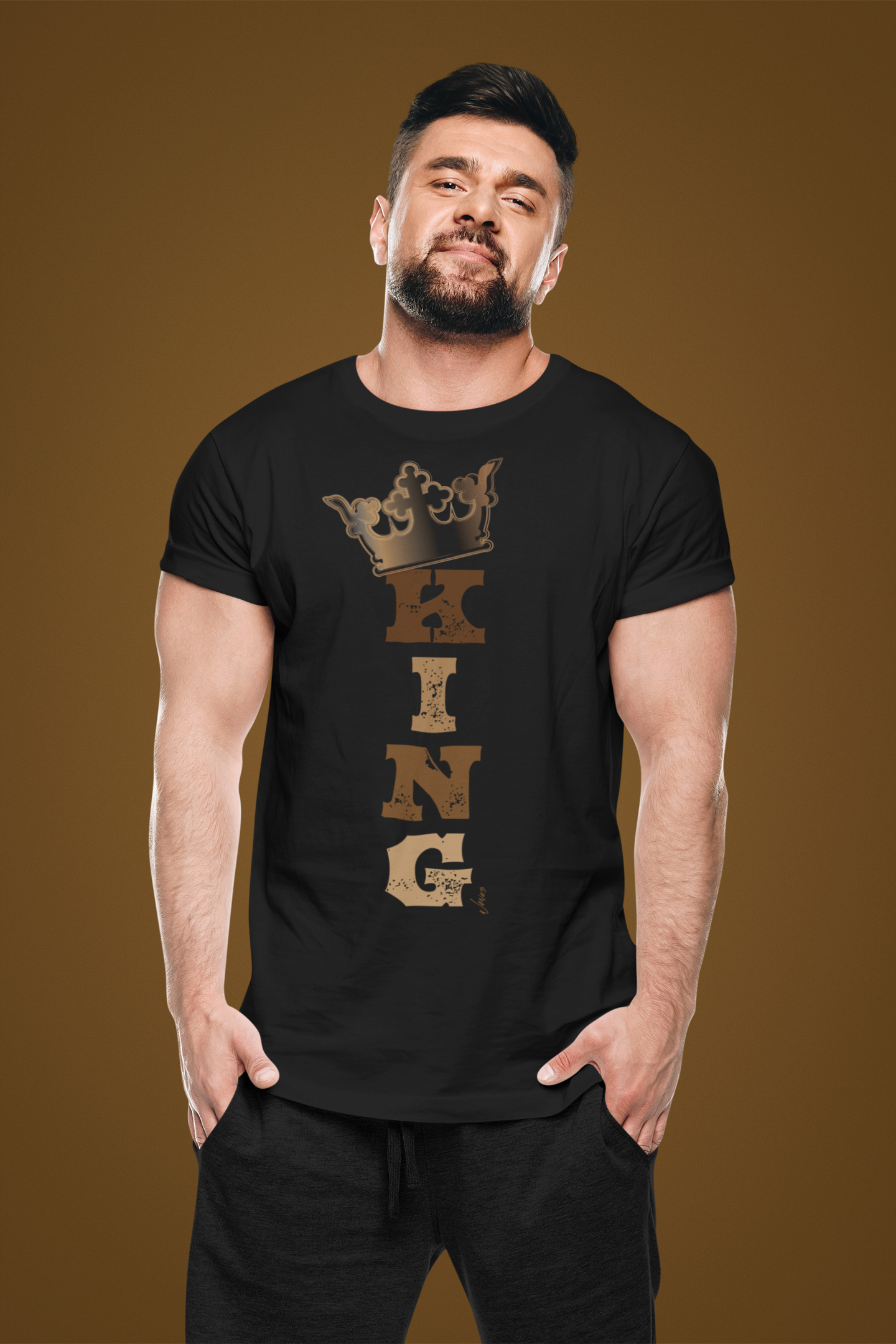 King T-shirt - Uplifting Tee - Street Fashion