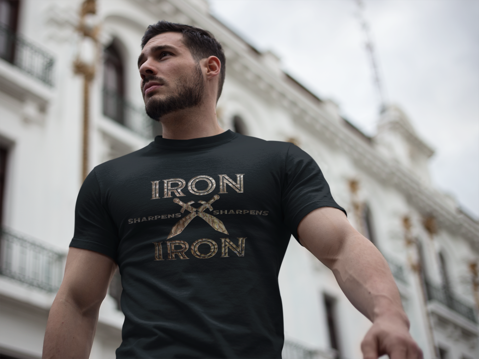 Iron Sharpens Iron Inspirational T-shirt