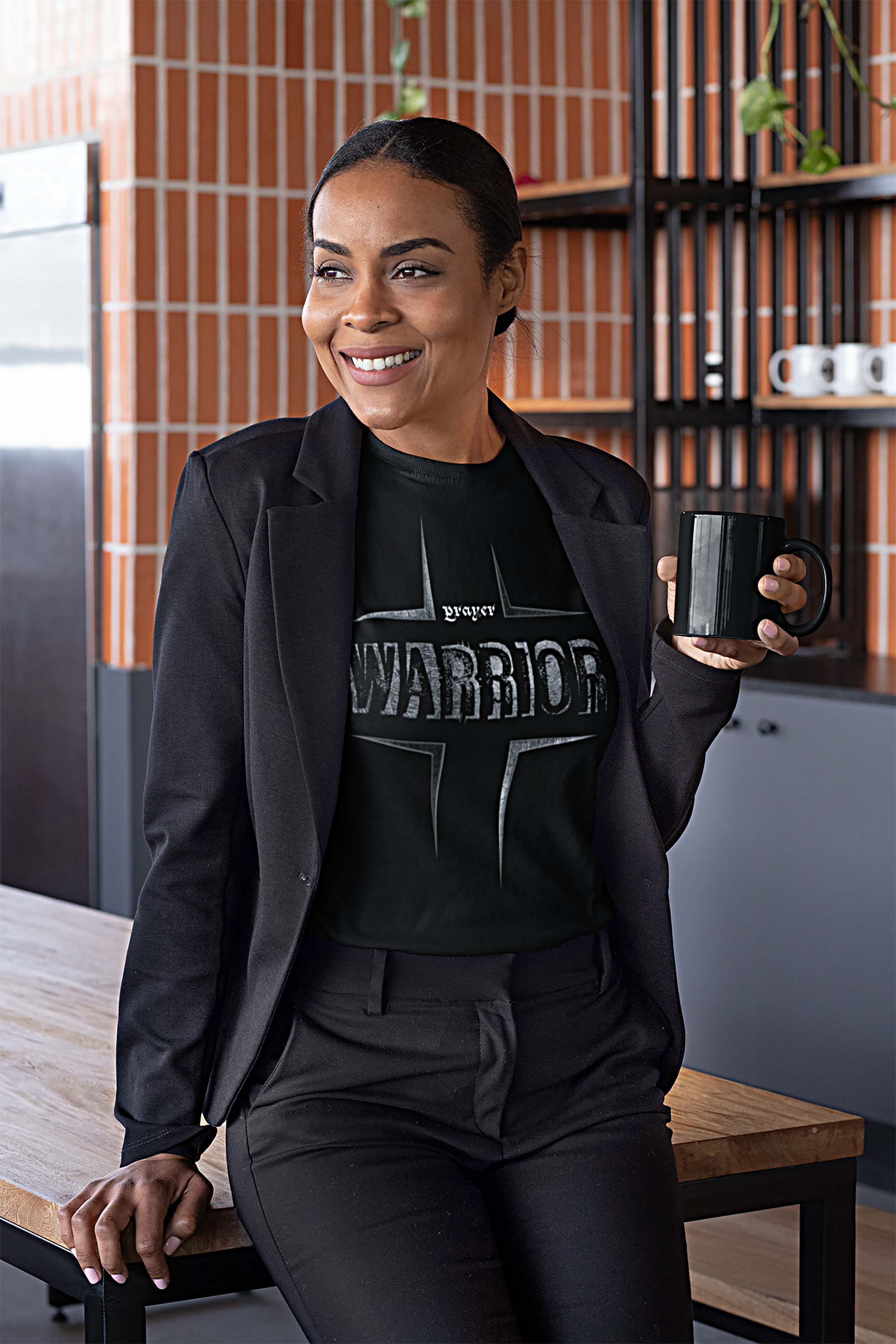 Prayer Warrior Uplifting Christian T-shirt