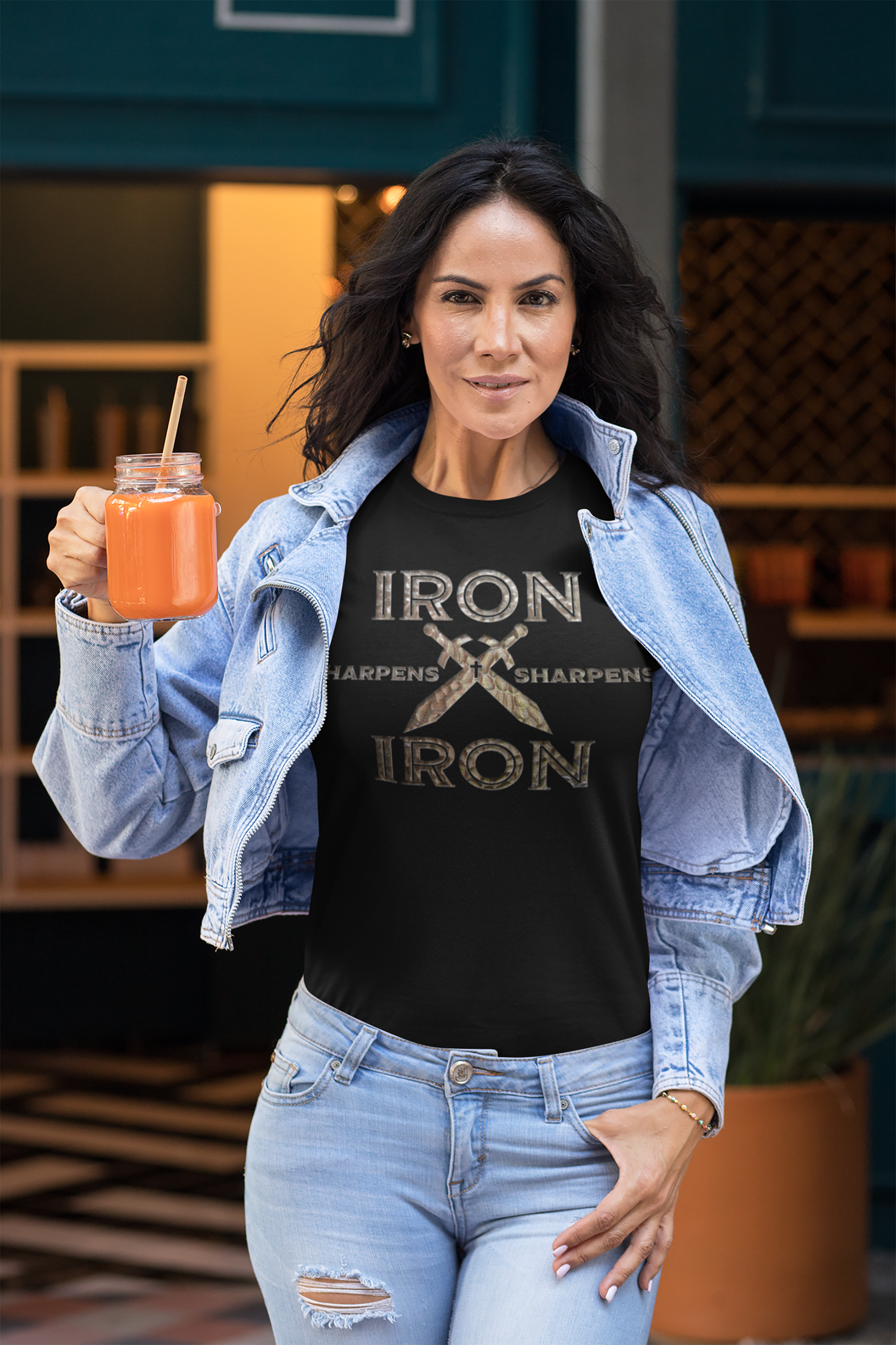 Iron Sharpens Iron Inspirational T-shirt