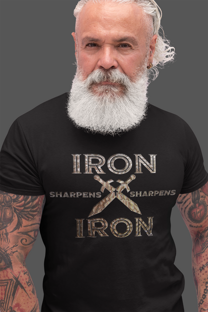 Iron Sharpens Iron Inspirational T-shirt